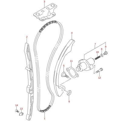 PATIN CADENA DISTRIBUCION (nº4)