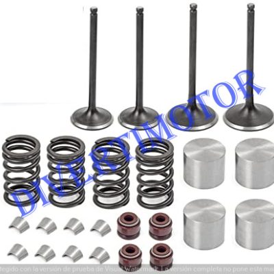 KIT VALVULAS MUELLES, VASOS, CLIPS, RETENES... SUZUKI LTZ 400