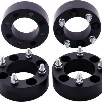 kIT SEPARADORES DELANTEROS Y TRASEROS DE 5CM ALUMINIO FORJADO